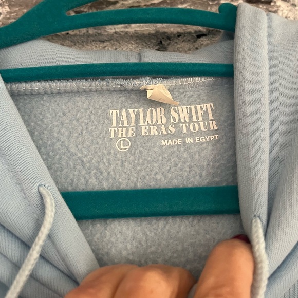 Taylor Swift Midnights Sky Blue Concert Hoodie in excellent like new condition - Picture 6 of 9